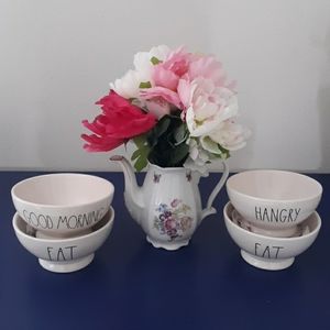 (4) Rae Dunn Soup Bowl